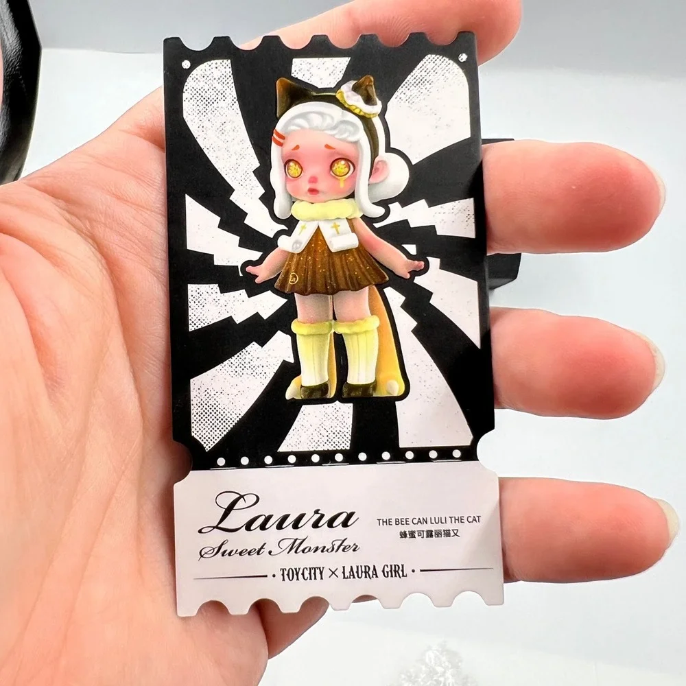 TOYCITY Laura Sweet Monster The Bee Can Luli the Cat Figure Confirmed Blind Box